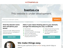 Tablet Screenshot of bastas.ca